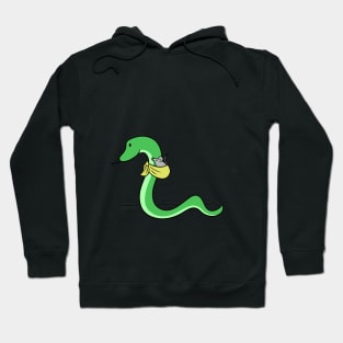 Snake and mouse outing Hoodie